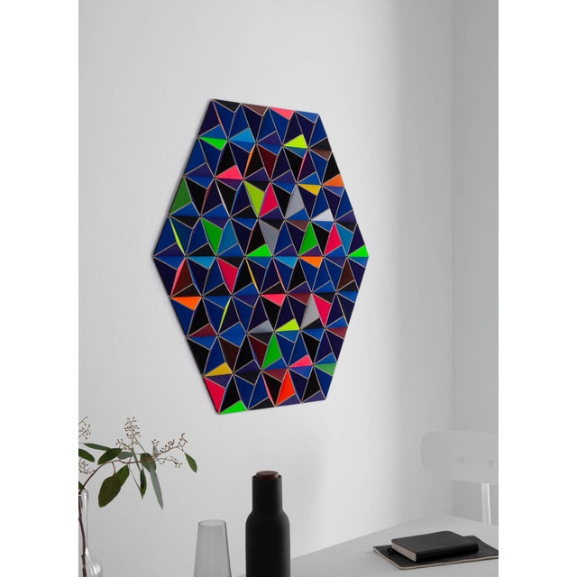 Contemporary Sebastian Welzel, DIS-2 Topographie, 2018, Laminated Cardboard, Limited Edition 15 of 20 For Sale - Image 3 of 6