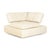 Square Up Modular Sofa in Leather fom FSM, Set of 3 For Sale - Image 6 of 18