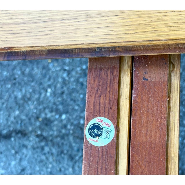 1960s 1960s Sorø Stole Danish Modern Teak Extendable Dining Table With 3 Leaves For Sale - Image 5 of 17