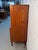 Mid 20th Century Mid 20th Century Brasilia Style Walnut and Brass Gentleman’s Chest For Sale - Image 5 of 15