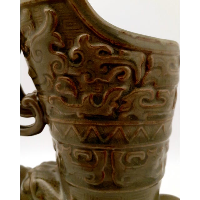 Song Chinese Long Quan Kiln Porcelain Wine Cups For Sale - Image 10 of 10