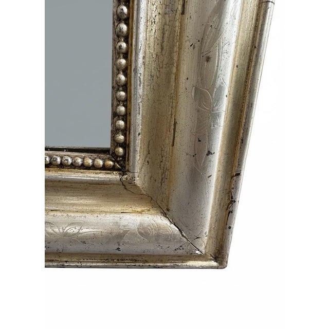 19th Century Louis Philippe Giltwood Wall Mirror For Sale In New York - Image 6 of 11
