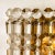 Gilt Brass, Metal and Crystal Glass Sconce from Kinkeldey, 1970s For Sale - Image 10 of 15