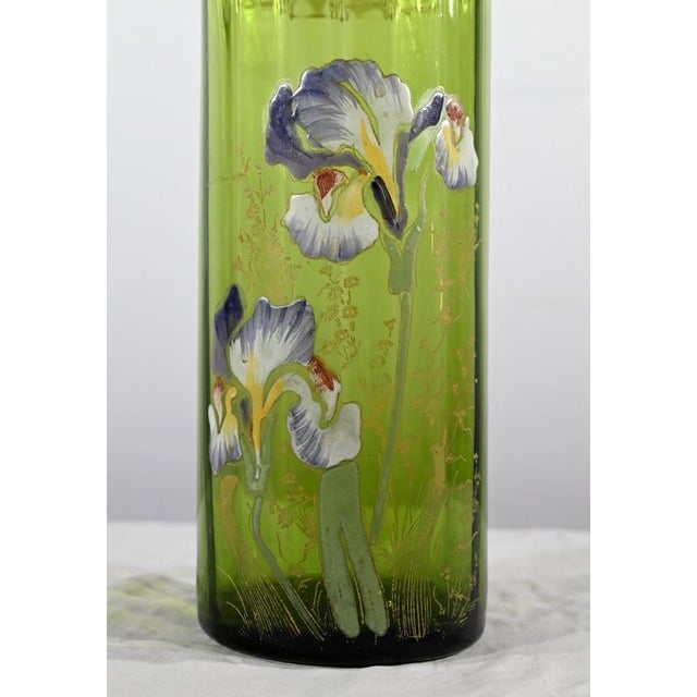 Art Nouveau Vase in Green, 1890s For Sale - Image 5 of 17