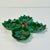 Mid 20th Century Mid 20th Century Americana Folk Art Ceramic Divided Christmas Holly Dish For Sale - Image 5 of 10
