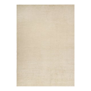 Rug & Kilim’s Solid Beige-Brown Rug in Tone-on-Tone Contemporary Style -12'x17' For Sale