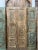 1920s Antique Carved Door Natural Wood Patina With Brass Accents, a Pair For Sale - Image 5 of 5