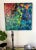 Motivated Seller: 1990s Vintage Abstract Expressionist Acrylic Painting For Sale In Cincinnati - Image 6 of 10