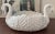 Stunning white double swan Italian centerpiece. Mid to late 20th century glazed ceramic piece, perfect for holding a large...