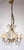 Antique Gilded Metal and Murano Glass Drop Chandelier, 1920s For Sale - Image 6 of 13