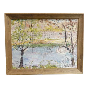 Early 20th Century Confection - Oil on Board Signed by Frances, Framed