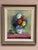 Original Swedish Oil on Canvas – “Asters in Ceramic Vase” by Eric Lundgren – Signed – Vintage & Framed – 60 × 54 cm (23.6"...
