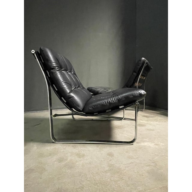 Vintage Lounge Chairs by Ingmar Relling for Westnofa, 1970s, Set of 2 For Sale - Image 4 of 13