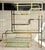Postmodern Sculptural Brass Étagère With Glass Shelves, Milo Baughman Style For Sale In Los Angeles - Image 6 of 11