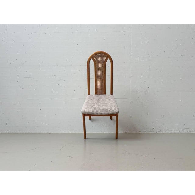 Vintage Dining Chairs with Viennese Caning from Lübke, 1980s, Set of 6 For Sale - Image 12 of 18