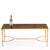 Neoclassical French Gilt Iron Coffee Table Attributed to Maison Ramsay, C. 1960 For Sale - Image 3 of 4