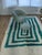Contemporary Teal Green Wool Moroccan Beni Ourain Rug For Sale - Image 14 of 17