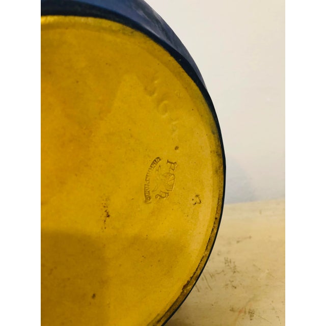 Ceramic French Vase from Pierrefonds, 1930s For Sale - Image 7 of 11