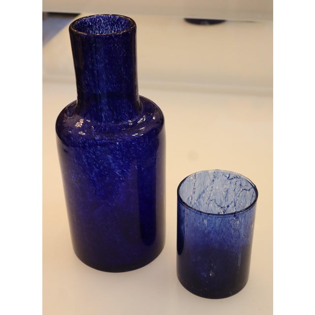 Murano Blown Glass Millebolle Bottle from Manifattura Di Murano, 1960s, Set of 2 For Sale - Image 13 of 13