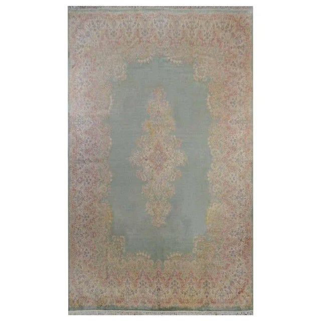 Early 20th Century Kirman Rug For Sale - Image 10 of 10