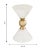 2020s Balhi White Side Table For Sale - Image 5 of 7