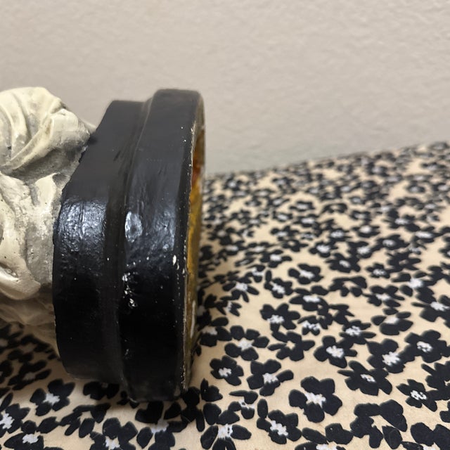 1970s Plaster Statue Madonna With Infant Jesus For Sale - Image 10 of 10