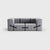 Not Yet Made - Made To Order Flexible Two-Seater Sofa with Armrests by Ambivalenz, Set of 7 For Sale - Image 5 of 5