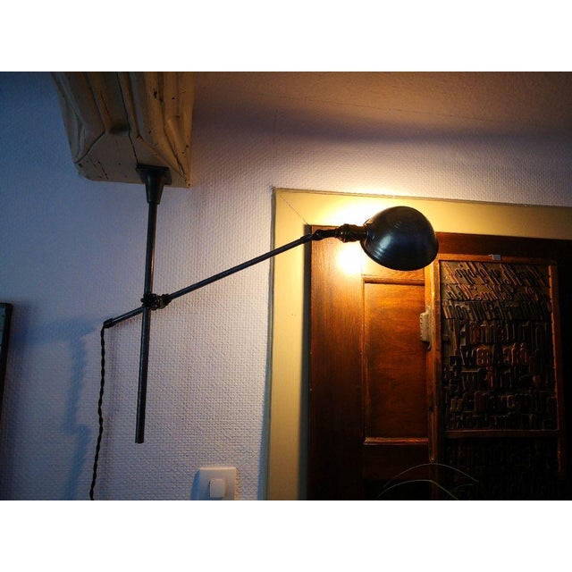 Ceiling Lamp with Hubble Socket and Shade from O.C.White, 1930 For Sale - Image 9 of 9