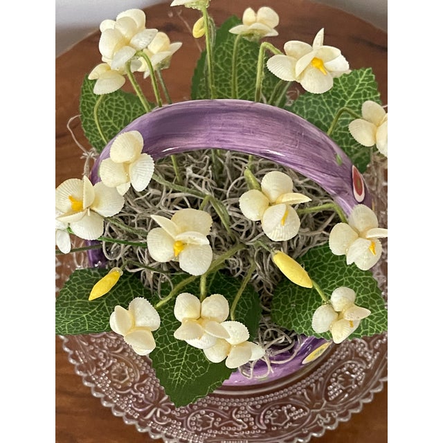 Easter Spring Sea Shell Floral Arrangement For Sale In Miami - Image 6 of 6