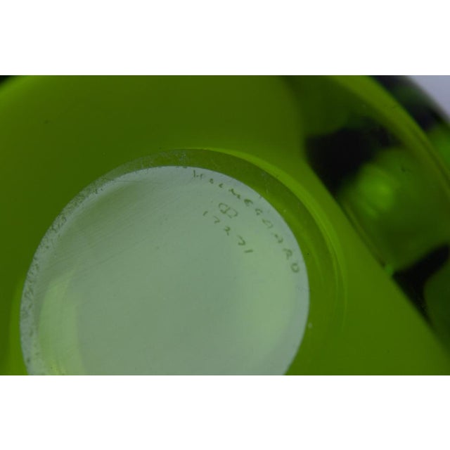 Vintage Danish Maygreen Glass Bowls by Per Lütken for Holmegaard,. 1950s, Set of 2 For Sale - Image 9 of 18