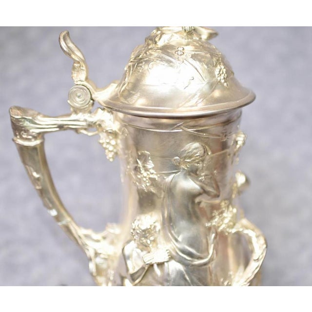 Silver Art Nouveau Silver Plate For Sale - Image 8 of 12