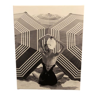 Swim Fashion Model Photo on Canvas For Sale