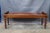 Late 20th Century English William IV Regency Style Mahogany Window Seat Foyer Hall Piano Bench For Sale - Image 4 of 12