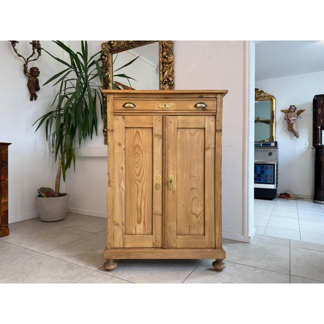 Gründerzeit Vertiko Shop Cabinet in Wood For Sale - Image 7 of 12