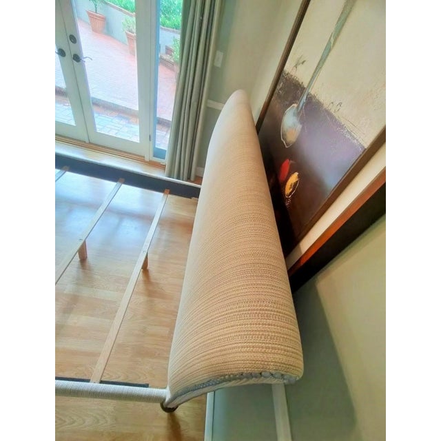 Upholstered Queen Sleigh Bed For Sale - Image 4 of 18