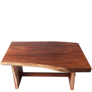 Organic Modern Living Edge Dining Table 2 For Sale