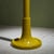 Postmodern Skyscraper Floor Lamp with Mustard Lacquered Stem and Glass Shade, Italy For Sale - Image 9 of 10
