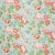 Schumacher x Mary McDonald Bermuda Blossoms Wallpaper in Aqua (8 Yards) For Sale