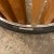 Wood Studio Made Round Bicycle Wheel Table by K. Griesen For Sale - Image 7 of 12