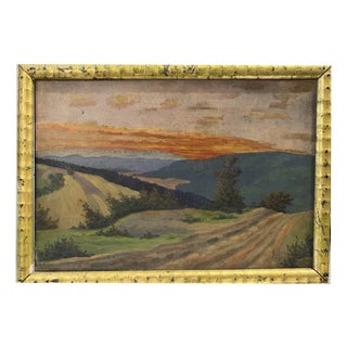 Arno Heynhold, Normannstein, Treffurt, 1913, Oil Painting on Canvas For Sale