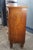 Wood Mid 19th Century Antique Victorian Flame Mahogany Bow Front Tallboy Dresser Chest of Drawers For Sale - Image 7 of 14