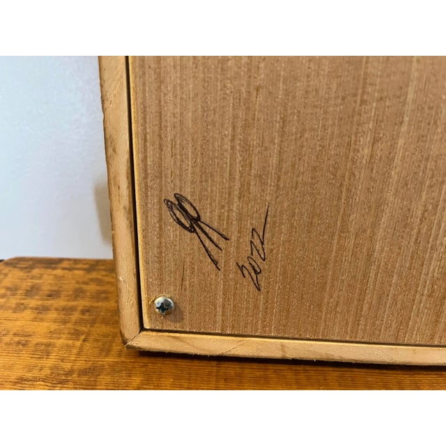 Contemporary Maine Barnwood Wall Mirror For Sale - Image 11 of 12