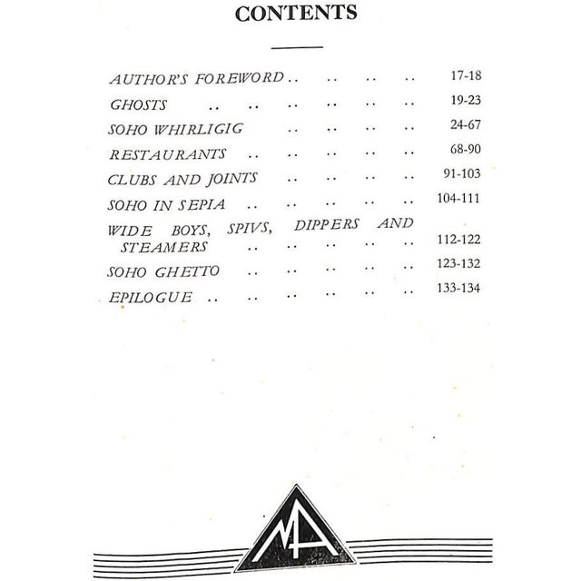 Paper "An Indiscreet Guide to Soho" Book 1953 Jackson, Stanley For Sale - Image 7 of 10