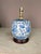 Mid 20th Century Blue & White Chinese Style Ginger Jar Porcelain Table Lamp For Sale In New York - Image 6 of 8