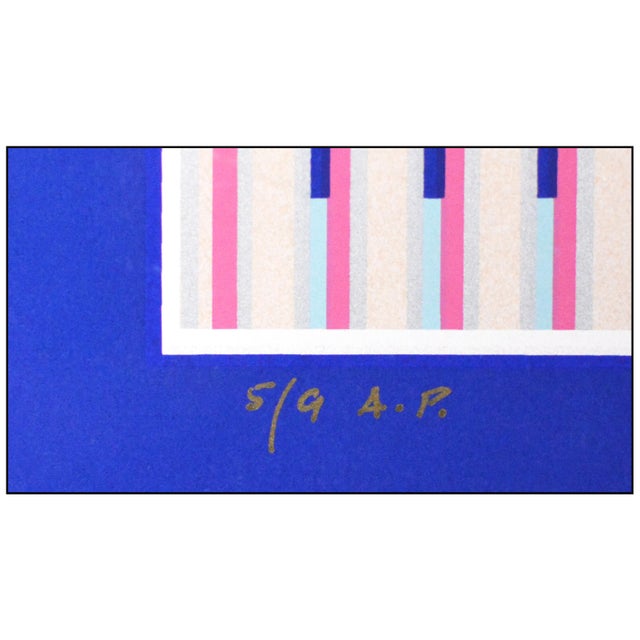 Late 20th Century 20th Century Dynamic Spectrum Silkscreen Yaacov Agam For Sale - Image 5 of 7