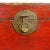 Vintage Ming Red Trunk For Sale - Image 10 of 10