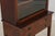 Antique Edwardian 2 Drawer Inlaid Mahogany Curio Cabinet For Sale - Image 11 of 17