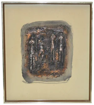 Charles Ware Mid Modernist Painting