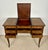 Spanish Marquetry Vanity Desk with Drop Leaves, 1930 For Sale - Image 17 of 18