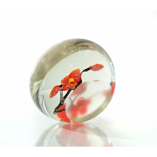 Vintage glass bowl realized in Italy in 1970s. Very good condition.